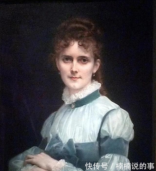 服饰#康拉德·基塞尔,把贵妇们的容貌与服饰,表现得极为富丽奢华!