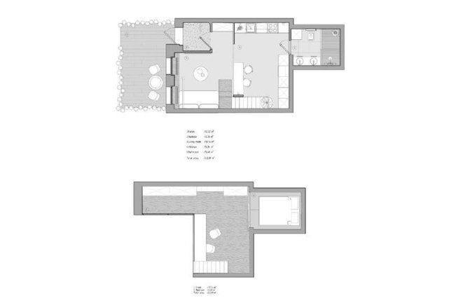 极简风|57㎡极简风loft公寓粉色楼梯提亮空间，时尚气息铺面而来