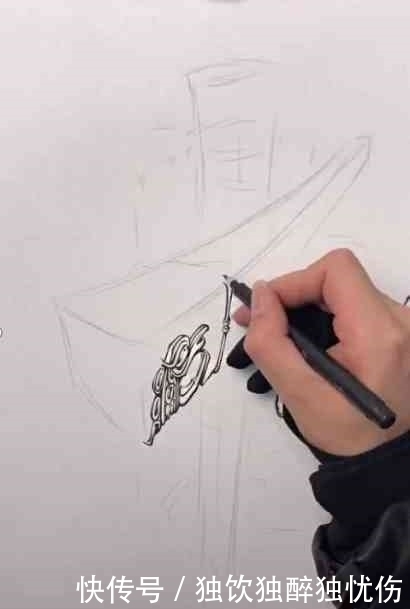 美术生小姐姐画筷子,看到成品的那一刻,请问你是天神下凡吗?