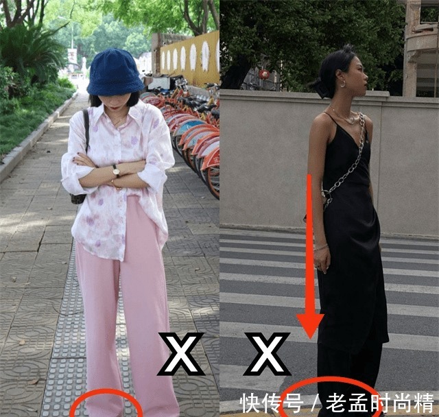 短裤|小个子不管穿什么裤子,都要避开这3个“长度”
