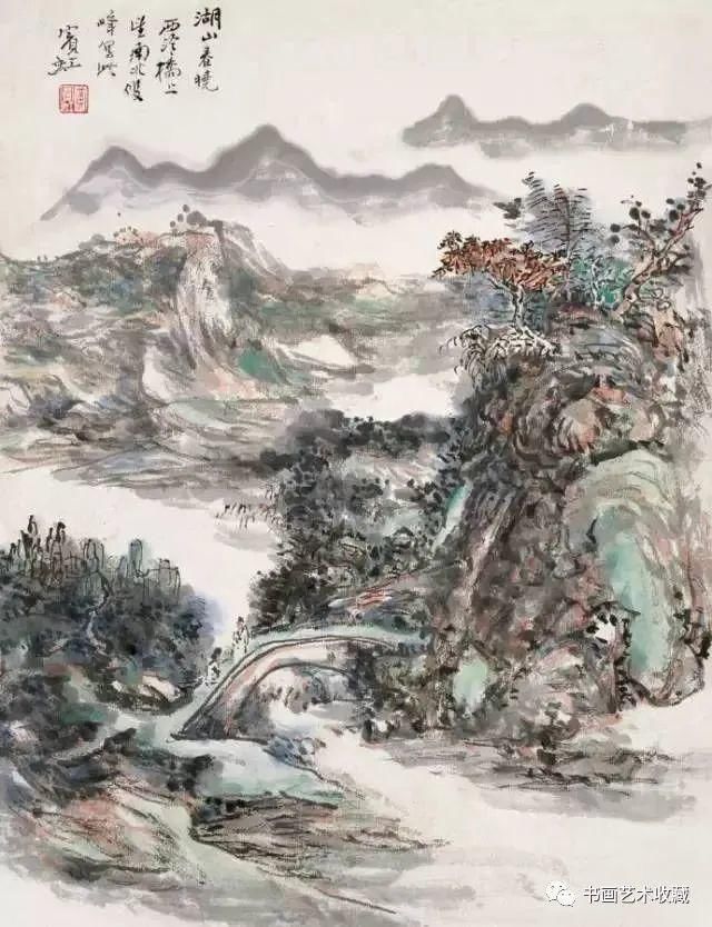 山水画#名家 黄宾虹最美的山水画60幅，浑厚华滋，意境深邃，赏心悦目！