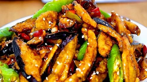  变色|炒茄子如何炒的紫紫的，不变色，吃起来又软软的呢