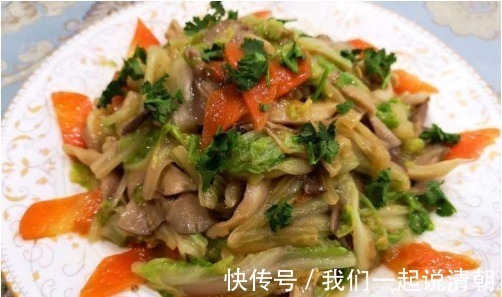 蘑菇|白菜最新做法，不炖豆腐，不凉拌，不放一块肉，比吃肉香，特解馋