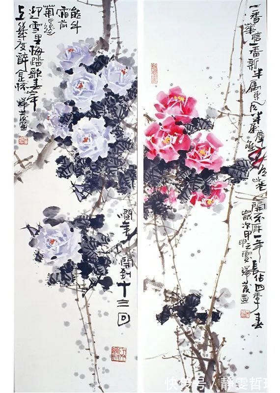 惠安!收放自如,艳而不俗——已故著名画家吴瑞发写意国画作品精选