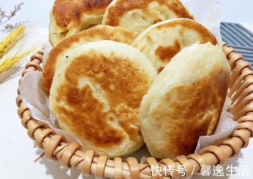 中筋面粉|发面别只蒸馒头包子了，试试这款发面饼，蓬松暄软好吃又好做