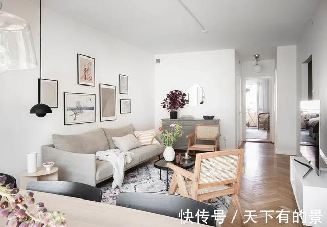 小白砖|67㎡长条户型靠开放式大两倍,也太通透了吧