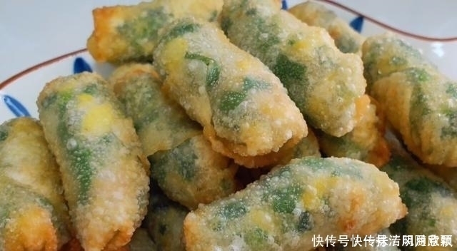 懒人春卷做法不和面,不揉面,15分钟做一锅,酥脆又鲜香