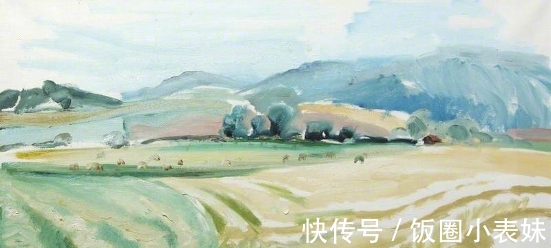 切斯特!与艺术遗产一起生活,继承和发展,约翰·希钦斯的抒情风景油画