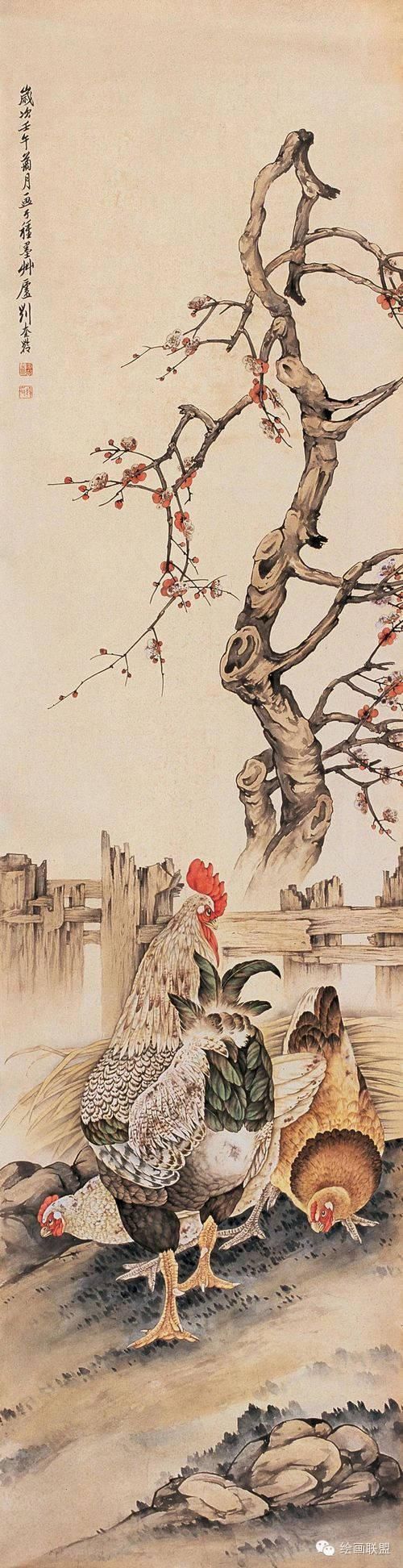 一代宗师|上阵父子兵，这爷俩画鸡能排第一！