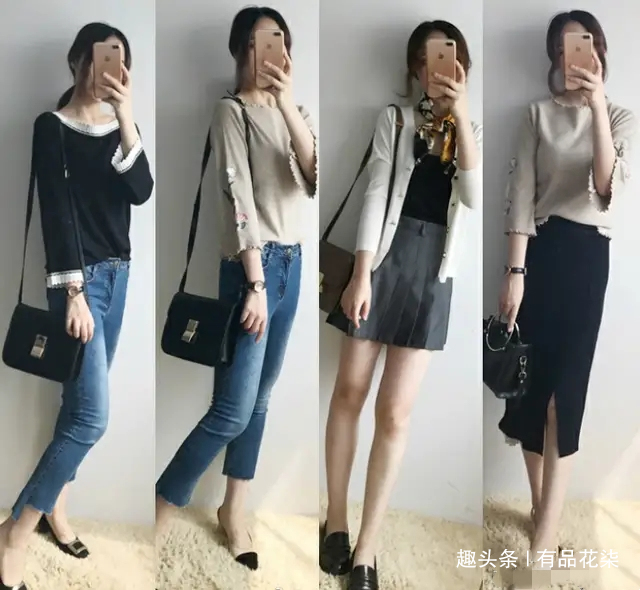 蕾丝 基础款针织衫如何穿得又雅致又显瘦,这些搭配小技巧会帮到你!