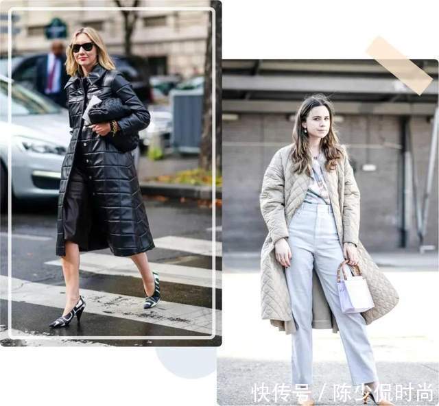 秋冬|普通的羽绒服已经过时了!今秋冬“绗缝棉服”,保暖且不臃肿