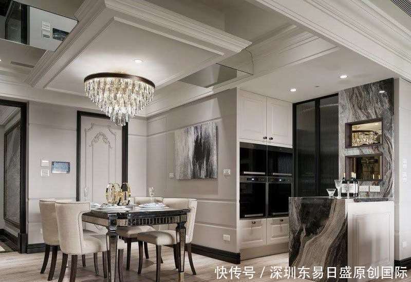 大理石|137平米新古典风格，打造浪漫居家美宅