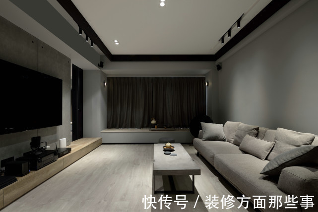 组合柜|125平现代风三居室,给人带来前卫、不受拘束的感觉