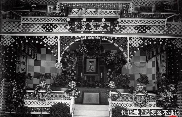 国民哀悼大|1913年老照片:隆裕太后追悼会现场,5万人致哀