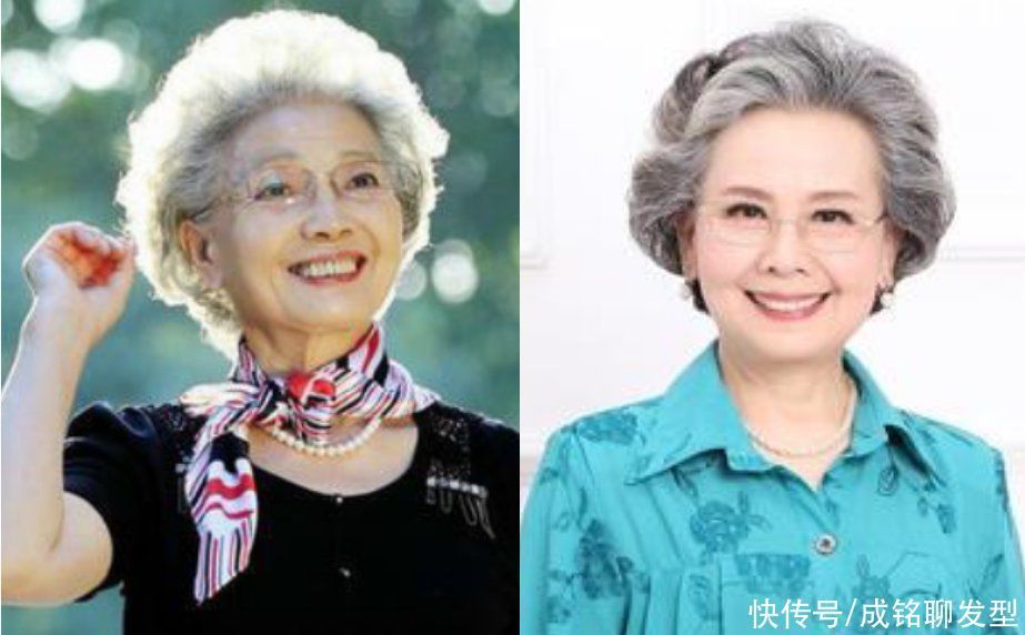 发型|50岁别烫小卷，70岁别烫大卷，掌握三个烫发规律，时髦又减龄