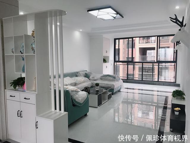 墙体|姐姐家的新房,历时4个月完工,打扫干净很漂亮!最满意柜子晒晒
