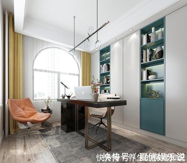 公卫|140平米现代轻奢风格，鞋柜柜体做薄荷绿，一入户就被惊艳到了！