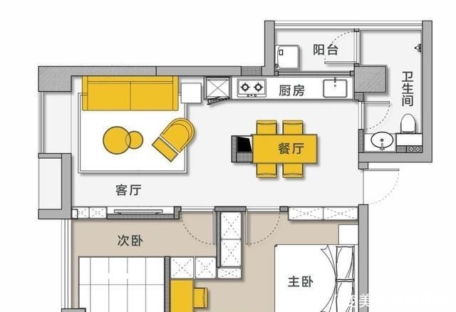 动线|她家堪称“教科书级”改造，布局巧妙，动线舒适，还非常干净！