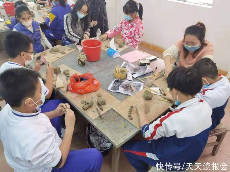  禁毒|超开心又有趣！广州荔湾小学生在陶艺制作中学习禁毒知识