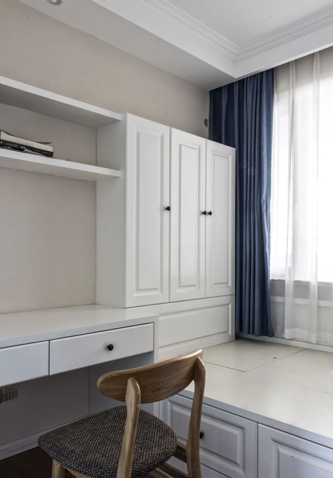 优雅|98㎡简约美式+北欧,成熟优雅的空间,布置舒适温情的家具