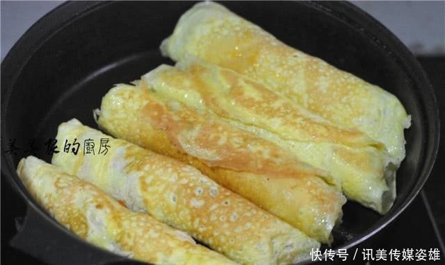 儿子早餐最爱它,1周5次都吃不厌,烫一烫卷一卷,做法好简单
