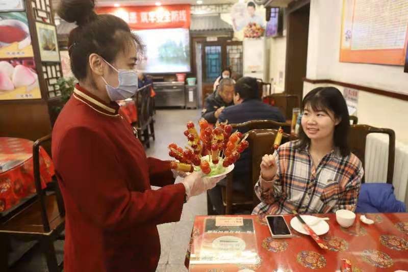  风情|老字号新添冬至风情美食五分钟销售一空