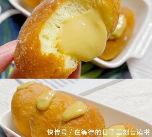 烤箱|无需烤箱,做一款爆浆流心甜甜圈,直接完胜甜品店的美味