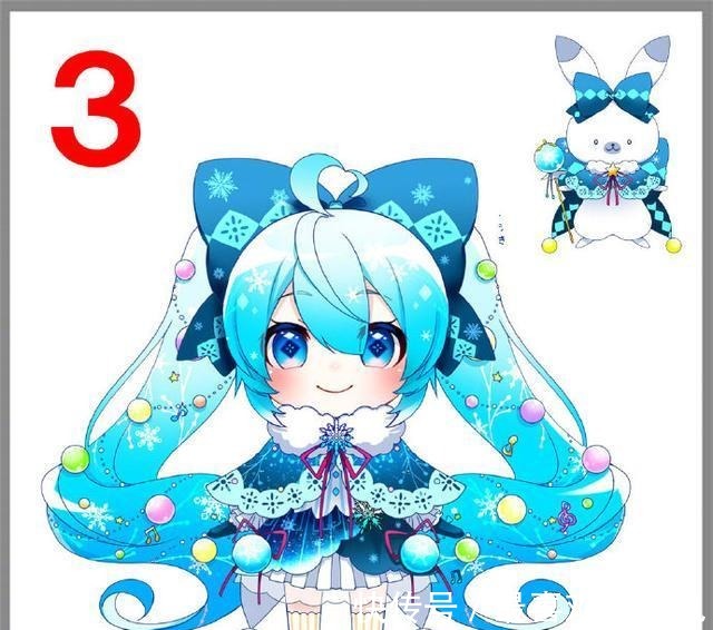 方案|2021年的雪初音投票来了！6个可爱的公主殿下，我最喜欢第1个！