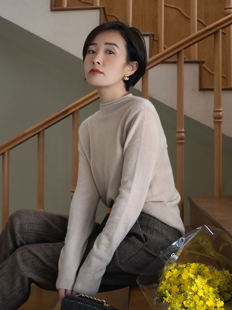 西装裤|听说西装裤比牛仔裤显瘦?学会这几个穿搭,轻松拥有1m8大长腿