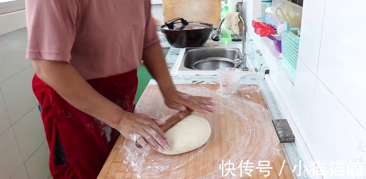 做法|教你在家做麻酱烧饼，香酥爽口，酱香味十足，做法非常简单