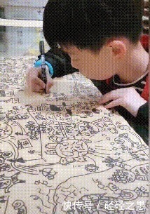 儿童版《清明上河图》火了，宝宝1天完成巨制，老师看后不淡定了