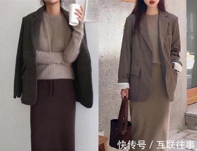 针织 秋天穿搭｜每一套都有格调，可以时尚又不失个性！