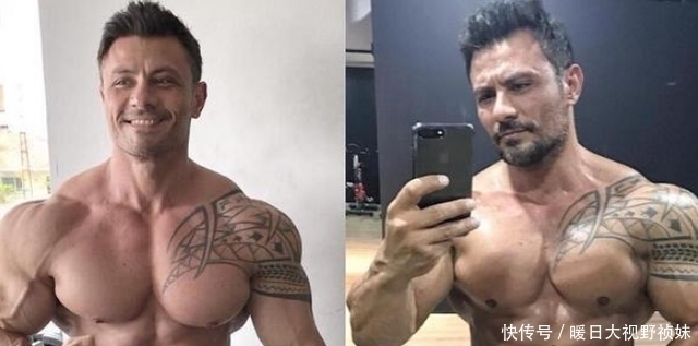 差别|当肌肉男停止训练6个月，小伙晒出前后变化图，网友：差别真明显
