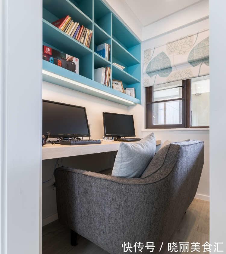 李文伟|用色彩填满三居室,舍去浮华和杂乱,让业主享受舒适的家庭生活