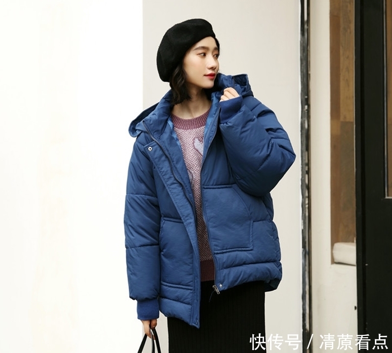 新出一种棉服叫“派克服”,23-45女人穿,时髦又添嫩暖美