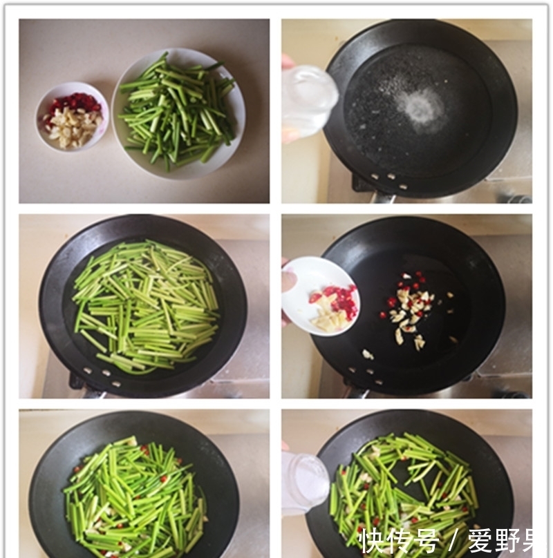 蒜薹|炒蒜薹时,直接下锅炒就错了,大厨教你正确做法,蒜薹更香更入味