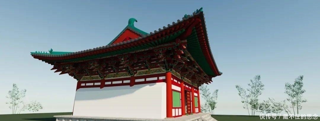  SU|营造视野：五代遗珍—仿镇国寺万佛殿和大云院弥陀殿SU模型赏析