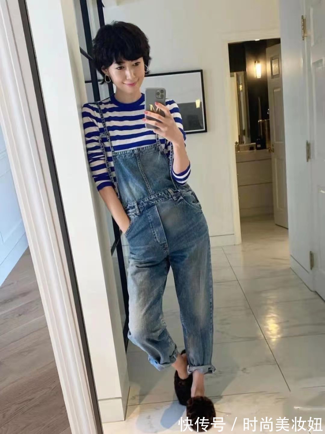 减龄|女人过了40岁更要注重气质,学这位“大龄姐姐”的穿搭,高雅大气