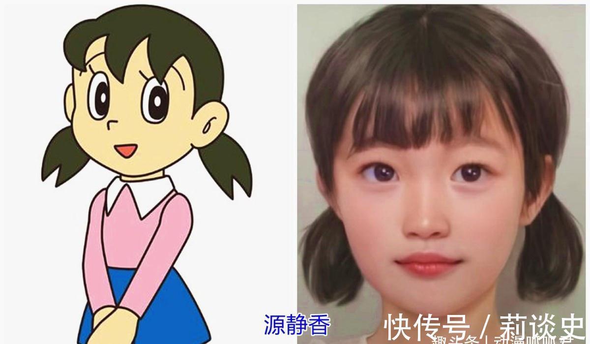 哆啦美|《哆啦A梦》真人版神还原,源静香清纯可爱,小夫秒碎次元壁