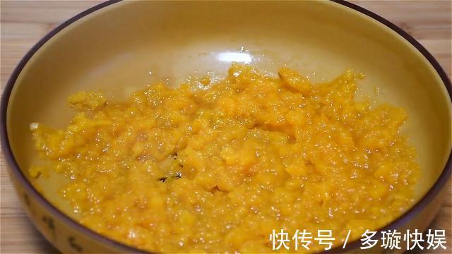 馅料|南瓜饼里加点豆沙,口感丰富,香甜又软糯,做法简单零难度