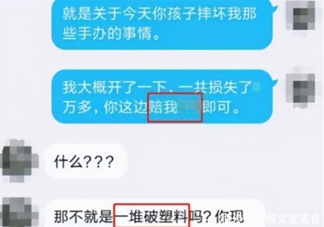 熊孩子|“一堆破塑料20万,你想讹钱?”熊孩子弄坏手办,父母拒绝赔偿