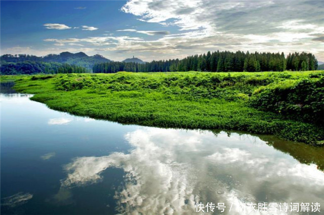 古诗词&古诗词中九首青青夏色：山青青，水青青，垂杨鸥不惊