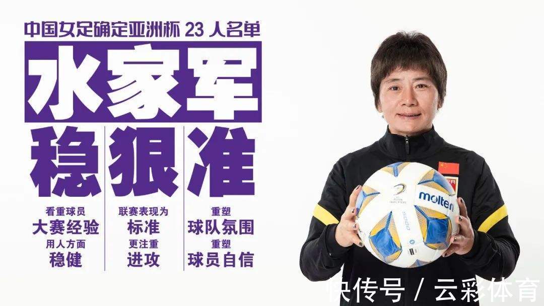 名单|中国女足亚洲杯23人名单已出炉!