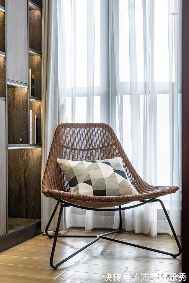 床头墙|简单装修的新房,还没入住就已经很漂亮了,最满意全屋定制的柜子