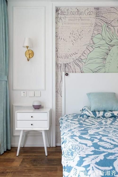 田园风|90平方正格局,运用先天优势,点缀清新空间