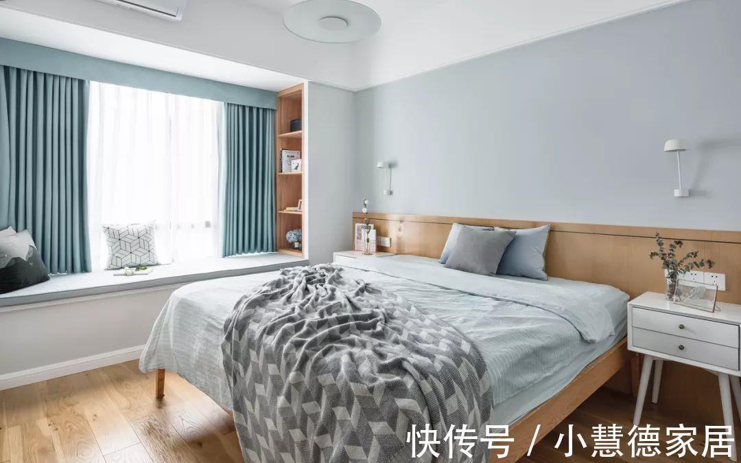 色调|106㎡北欧风小户型,简单的色调搭配原木色,原来还能这么好看!