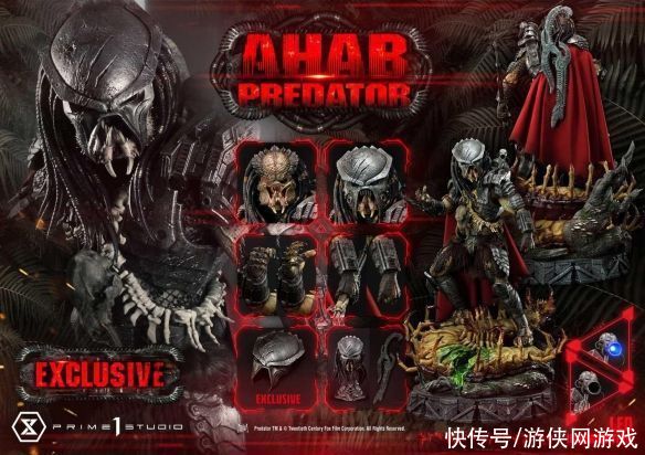studio亚哈|超霸气！Prime 1 Studio亚哈铁血战士1/4雕像公开