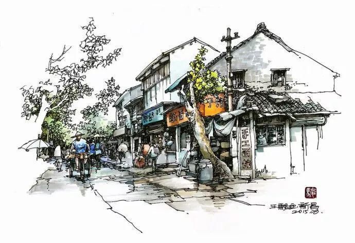 极品六大钢笔画,我是一张张跪着看完的,简直美爆