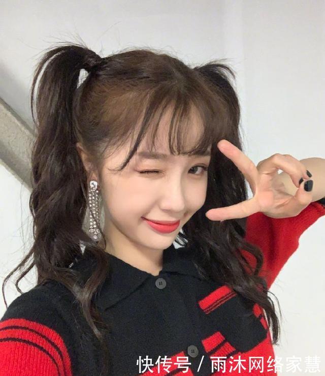 杨幂|杨幂迪丽热巴郑爽angelababy的双马尾造型，谁赢了