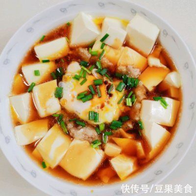 蒸蛋|豆腐肉饼子蒸蛋